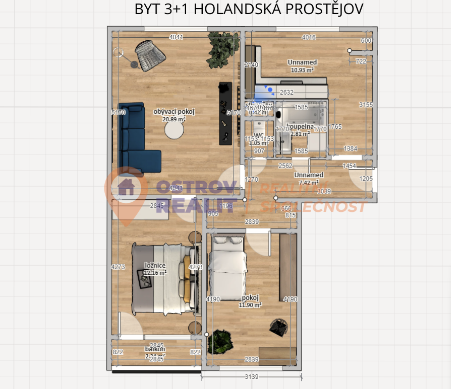 Prodej bytu Prostějov, Veronika Hubičková realitní makléř Olomouc